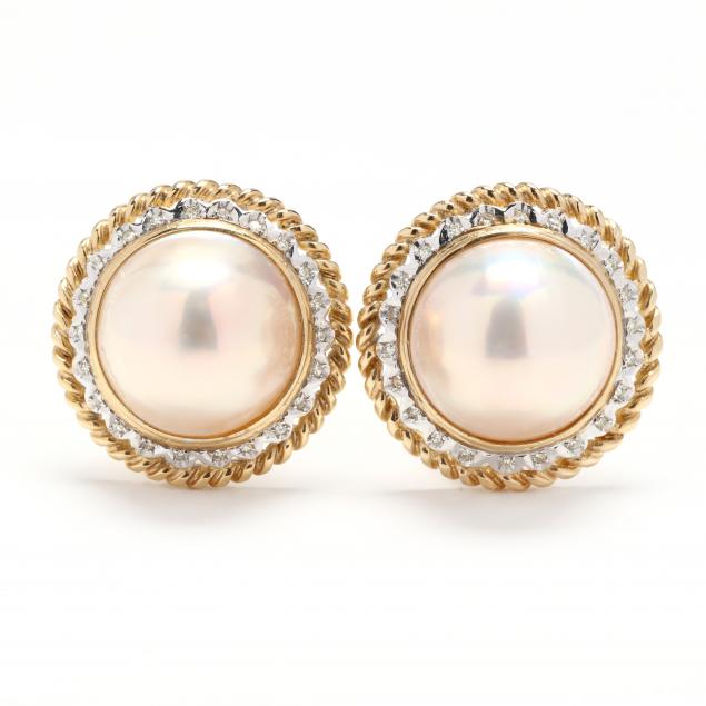 GOLD, MABé PEARL, AND DIAMOND