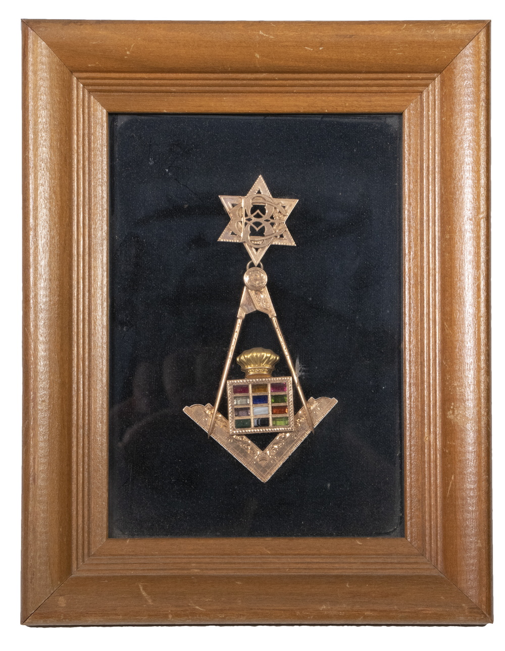 GOLD MASONIC JEWEL (MEDAL) SCOTTISH
