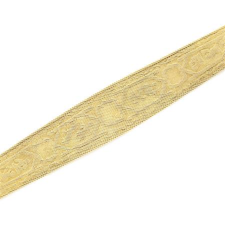 Gold Mesh Bracelet 	 