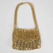 GOLD METAL CHAINMAIL SHOULDER