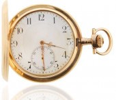 GOLD MONOGRAMMED ZENITH POCKET