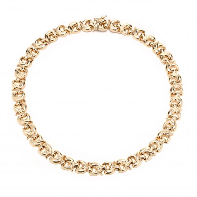 GOLD NECKLACE, ITALY Necklace