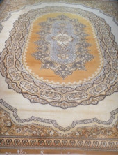 GOLD ON IVORY ROOM SIZE PERSIA
