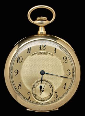 Gold Patek Philippe pocket watch,