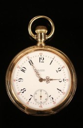 GOLD POCKETWATCH - 14K Gold Po