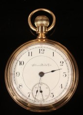 GOLD POCKETWATCH - 14K Gold Po