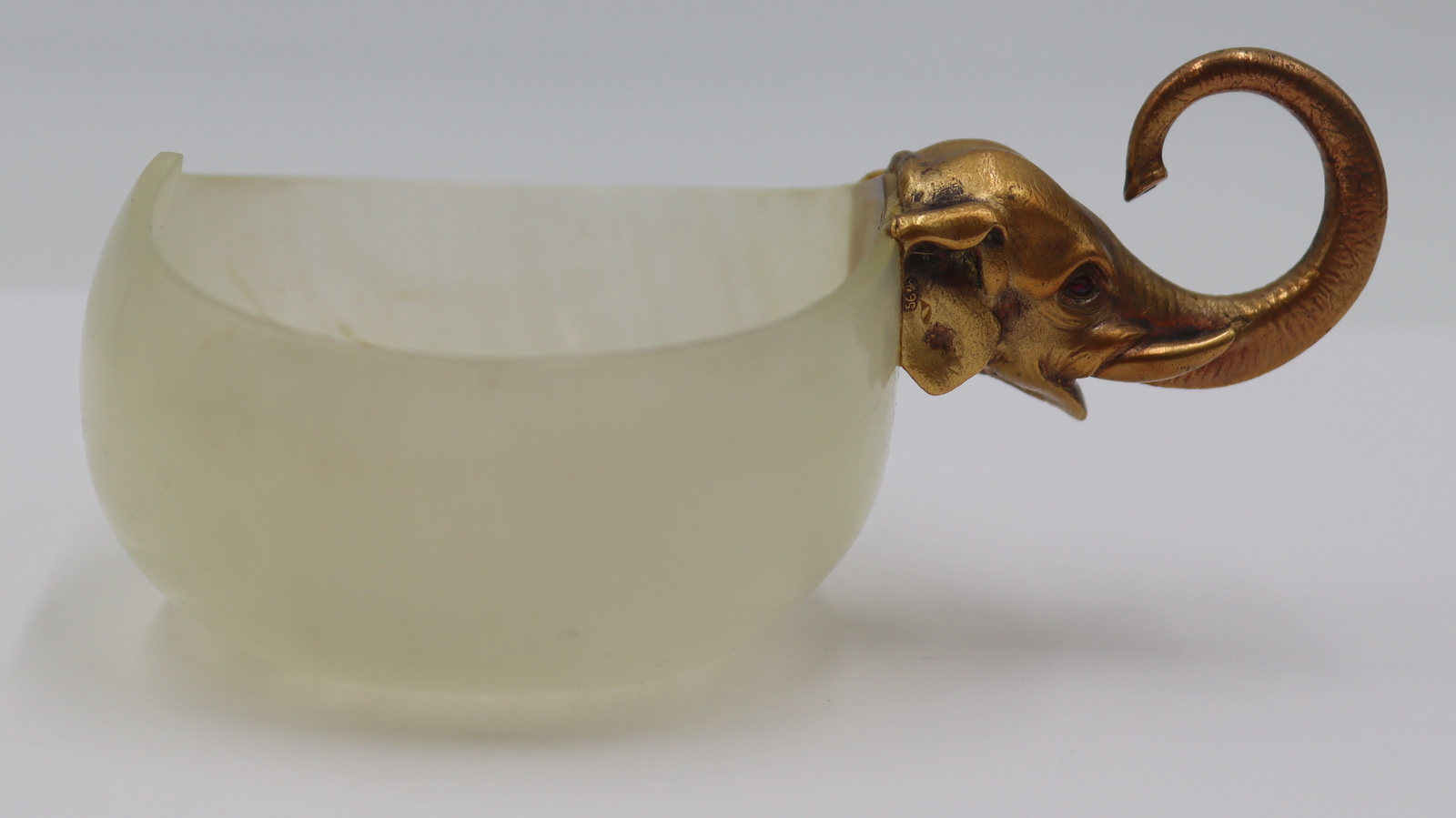 GOLD. RUSSIAN 14KT GOLD MOUNTED