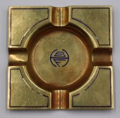 GOLD. SIGNED ART DECO 14KT GOL