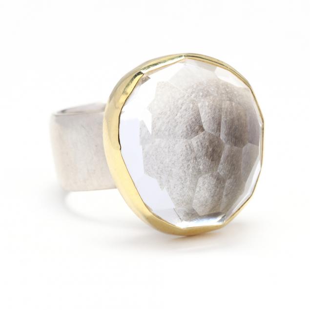 GOLD, SILVER, AND ROCK CRYSTAL