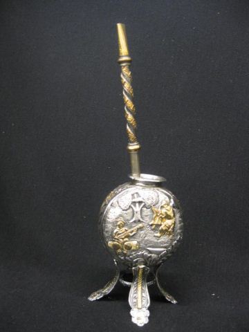 Gold & Silver Drinking Vessel &
