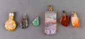 GOLD & SILVER TONE GEMSTONE &