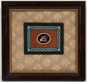 GOLD STONE MIRCRO MOSIAC FRAME