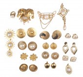 Gold tone and pearl style cost