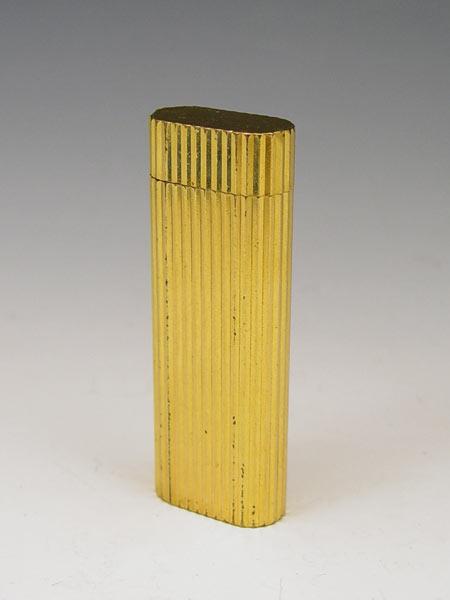 GOLD TONED CARTIER LIGHTER: