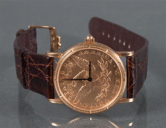 Gold United States ten-dollar Eagle