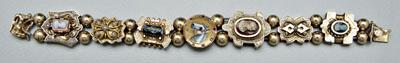 Gold Victorian slide bracelet,
