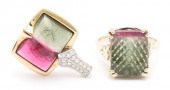GOLD & WATERMELON TOURMALINE P