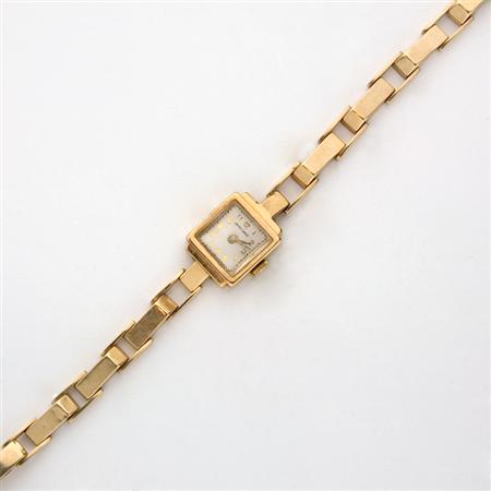 Gold Wristwatch 	 