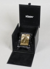 GOLD ZIPPO LIGHTER W/ BOX - LI