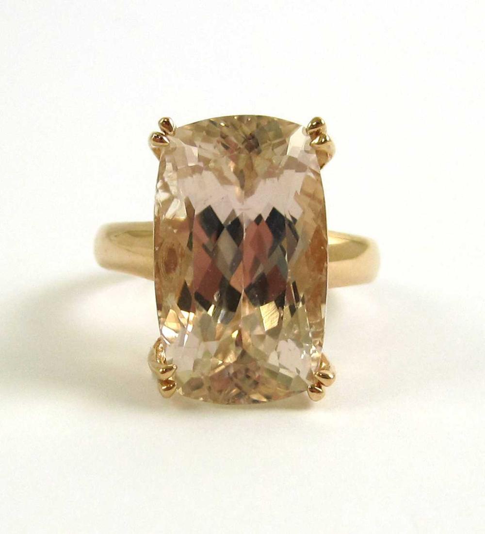 GOLDEN BERYL AND FOURTEEN KARAT