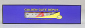 GOLDEN GATE DEPOT O SCALE ALUM