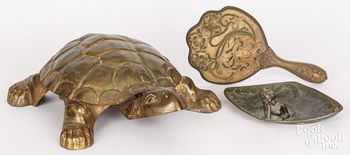 GOLDEN NOVELTY BRASS TURTLE