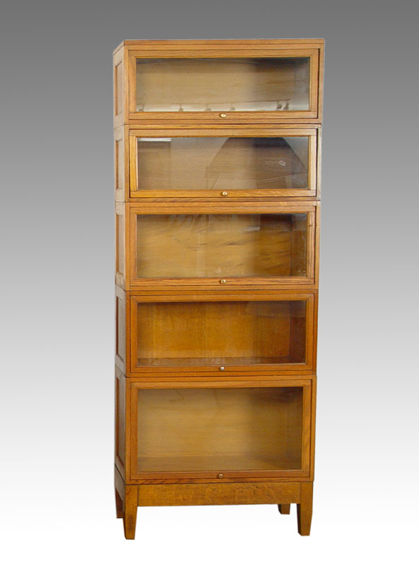 GOLDEN OAK 5 STACK BARRISTER