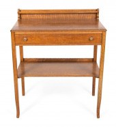 GOLDEN OAK SERVER CIRCA 1910-1
