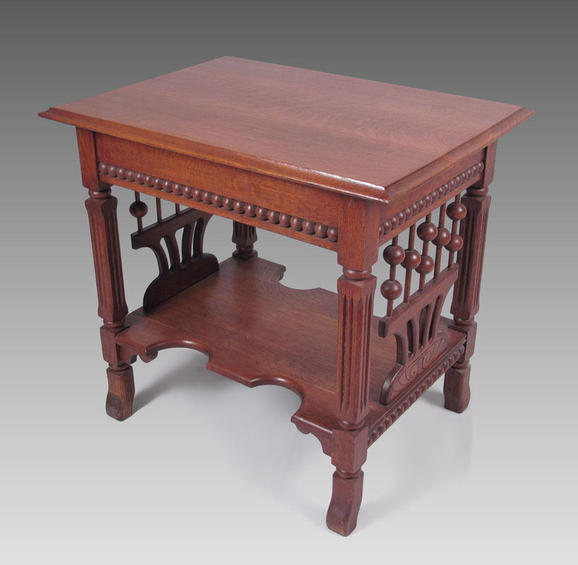 GOLDEN OAK STICK & BALL PARLOR