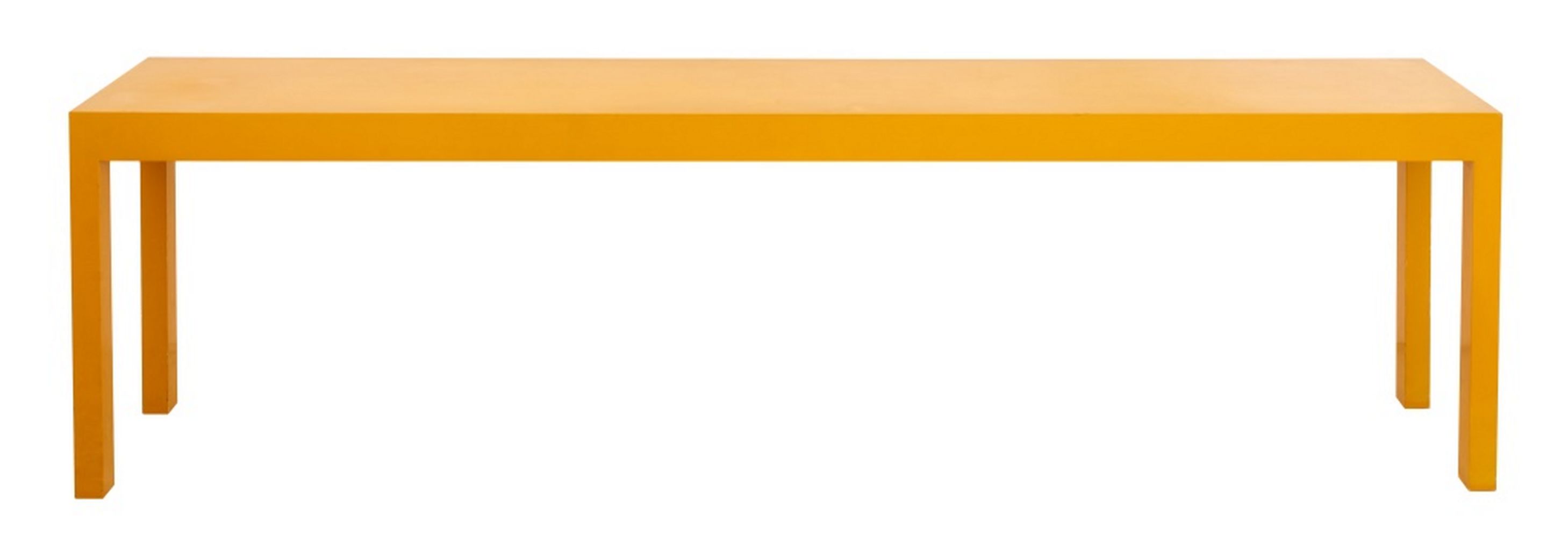 GOLDEN OCHRE LACQUERED PARSONS