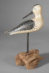 Golden plover decoy, turned he