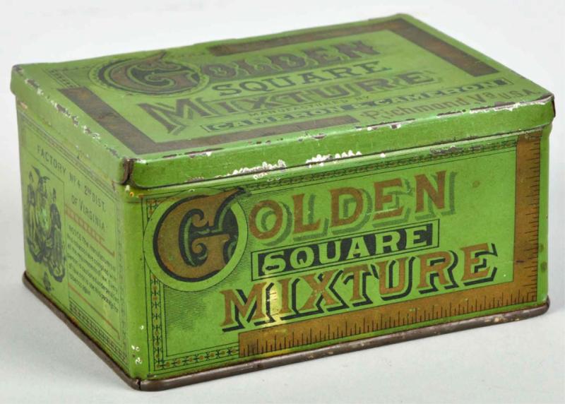 Golden Square Mixture Tobacco Tin.