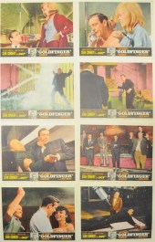 Goldfinger lobby cards  comple