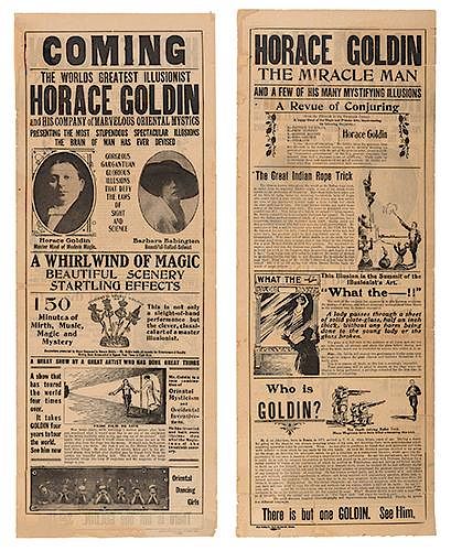 GOLDIN, HORACE (HYMAN ELIAS