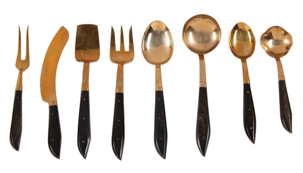 GOLDPLATE FLATWARE SERVING