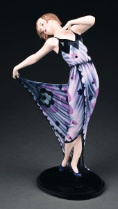 GOLDSCHEIDER ART DECO DANCER D
