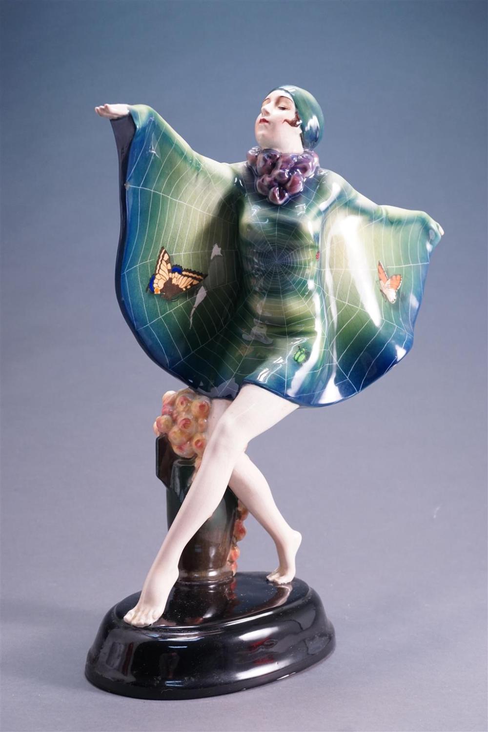 GOLDSCHEIDER ART DECO GLAZED