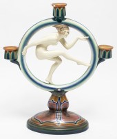 GOLDSCHEIDER CERAMIC ART DECO