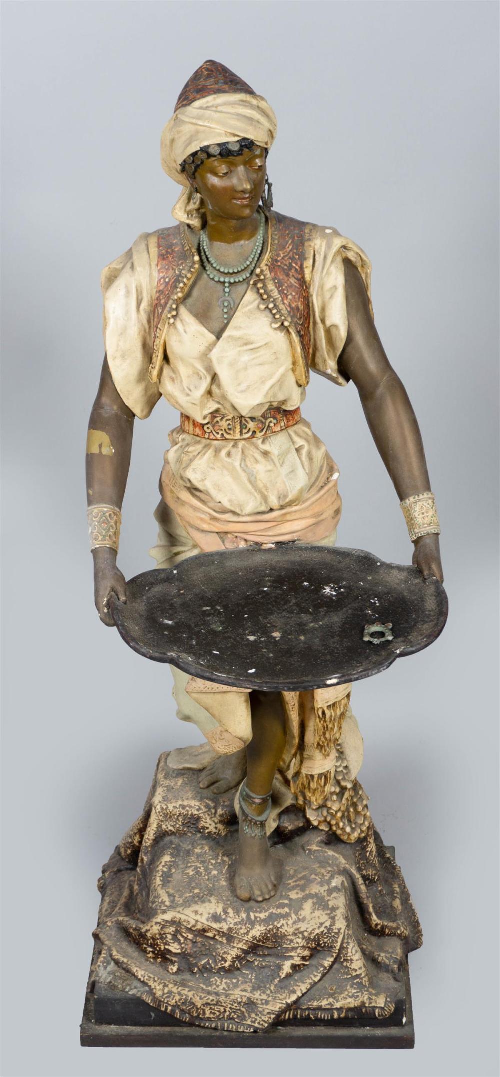 GOLDSCHEIDER STYLE CERAMIC FEMALE