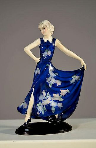 GOLDSCHEIDER WEIN ART DECO