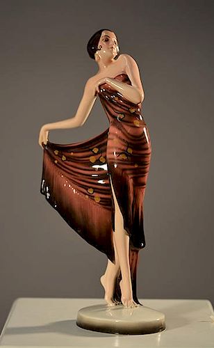 GOLDSCHEIDER/LORENZL ART DECO