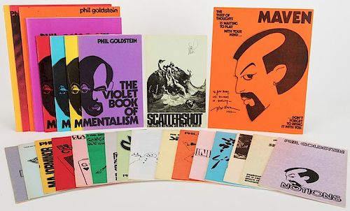 GOLDSTEIN, PHIL. FILE OF 25