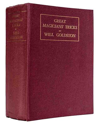 GOLDSTON, WILL. GREAT MAGICIANS’