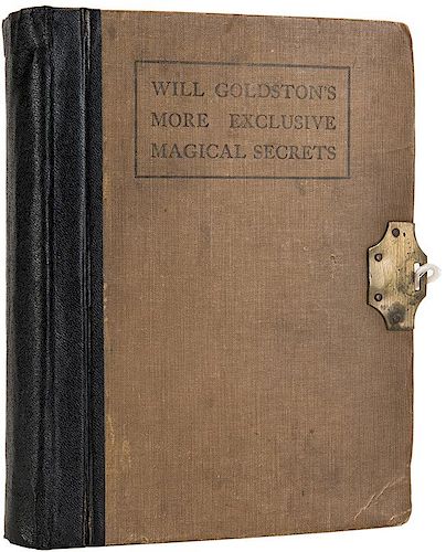 GOLDSTON, WILL. MORE EXCLUSIVE
