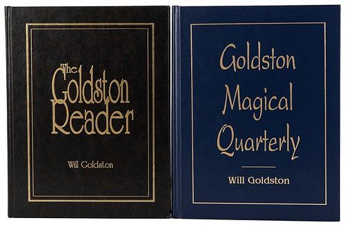 GOLDSTON, WILL. TWO FACSIMILE