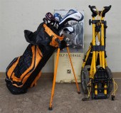 GOLF BAG WITH NINE WOMEN'S RIG