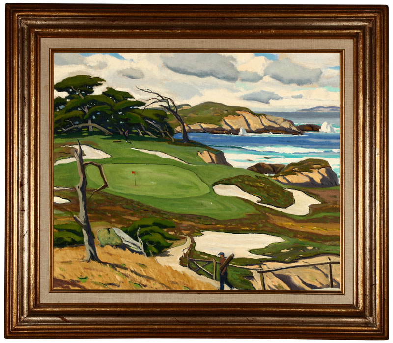 Golf Course Carmel 19.75'' H x 24''