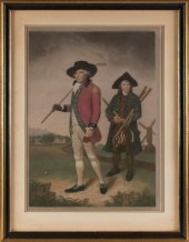 GOLFING PRINT AFTER LEMUEL FRA