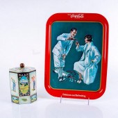 GOLFING THEMED TINSOne Coca-Co