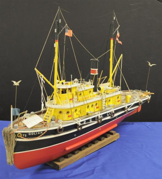 ''Goliath'' deep water steam tug 